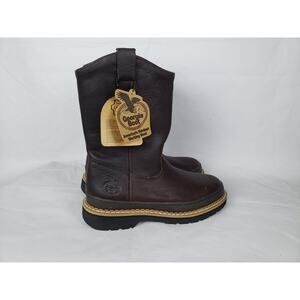 Georgia Boots Giant Wellington 9" Pull-On Work Boots G4274 - Size 8M